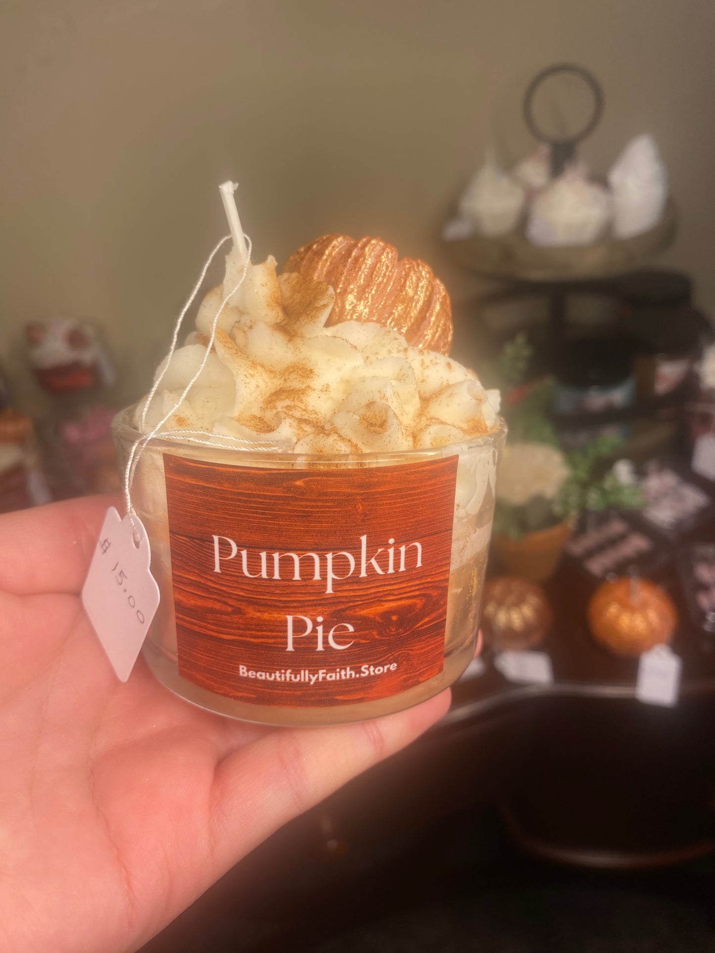 🥧 Pumpkin Pie Candle