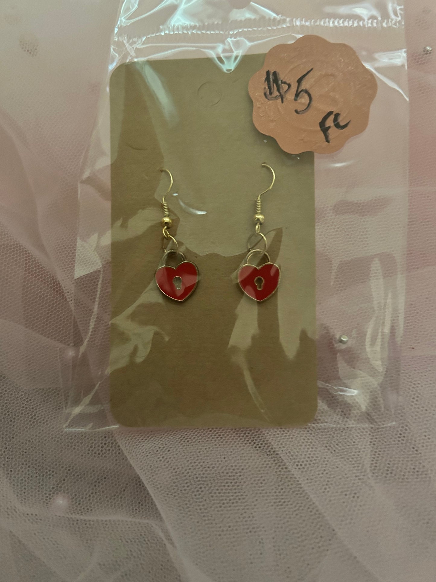 Heart earrings