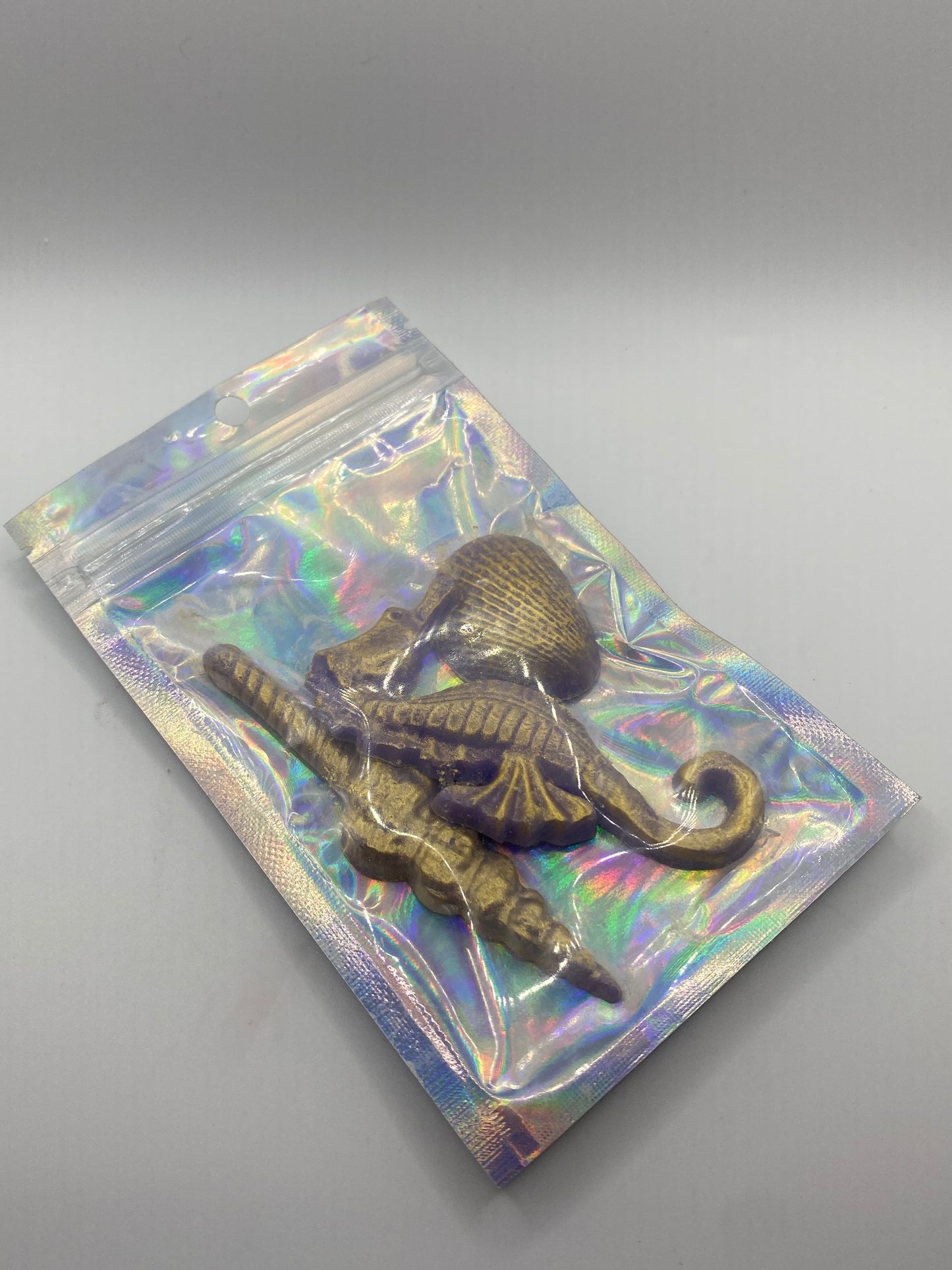 Purple sea mini soaps