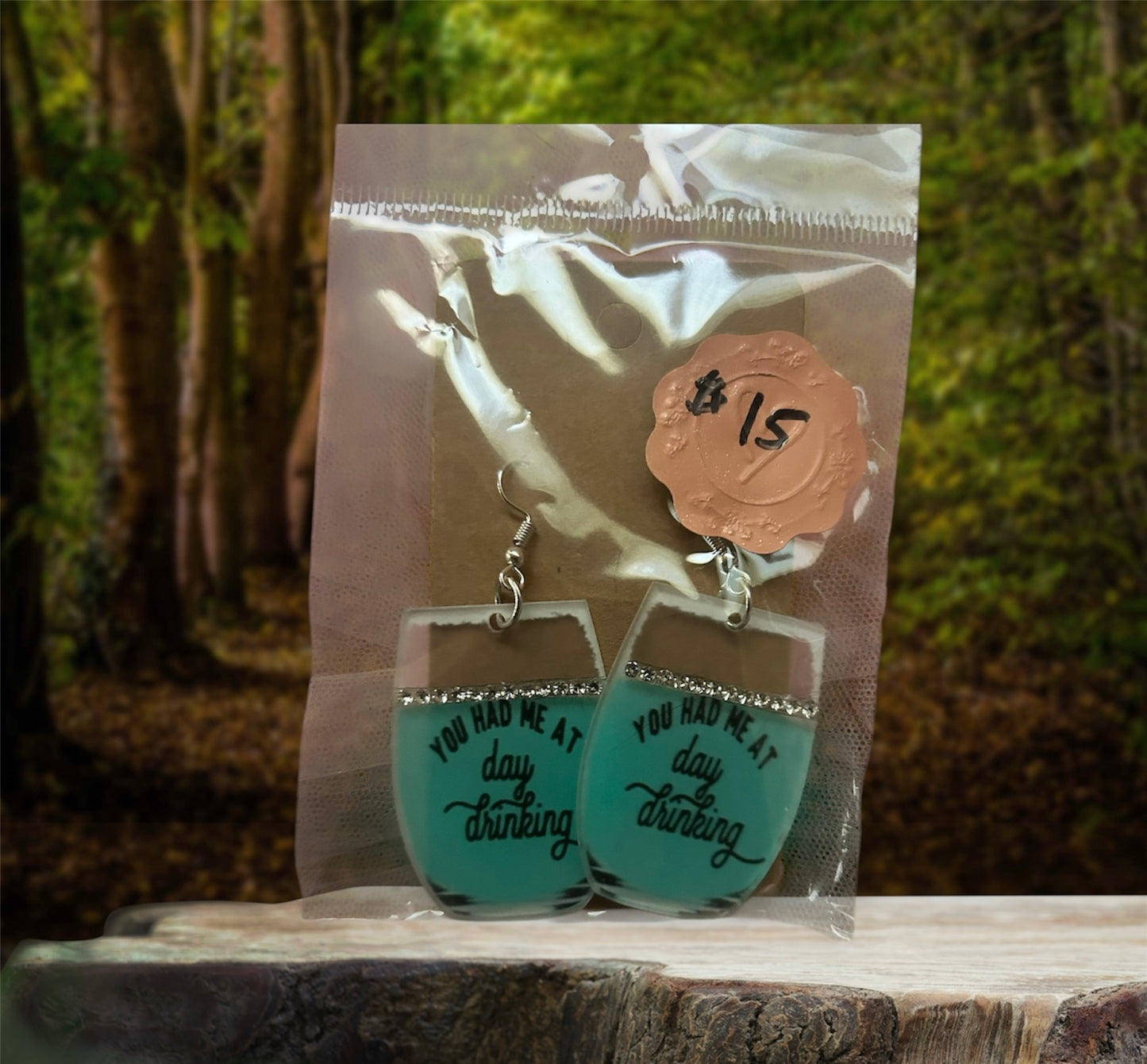 Day drinking earrings