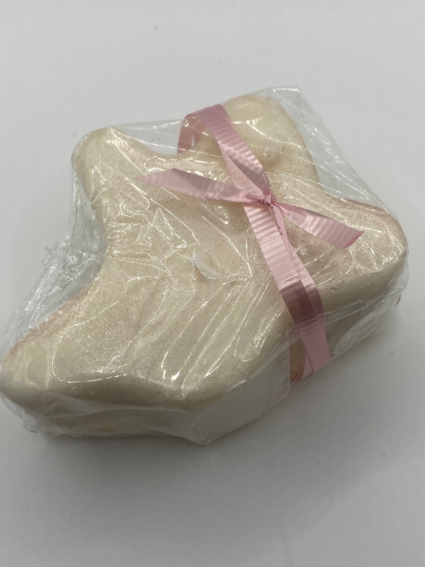 Mini Ghost candle shimmer white