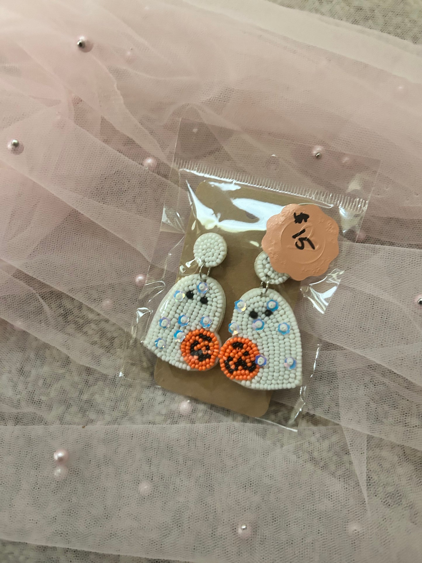 Ghost earrings