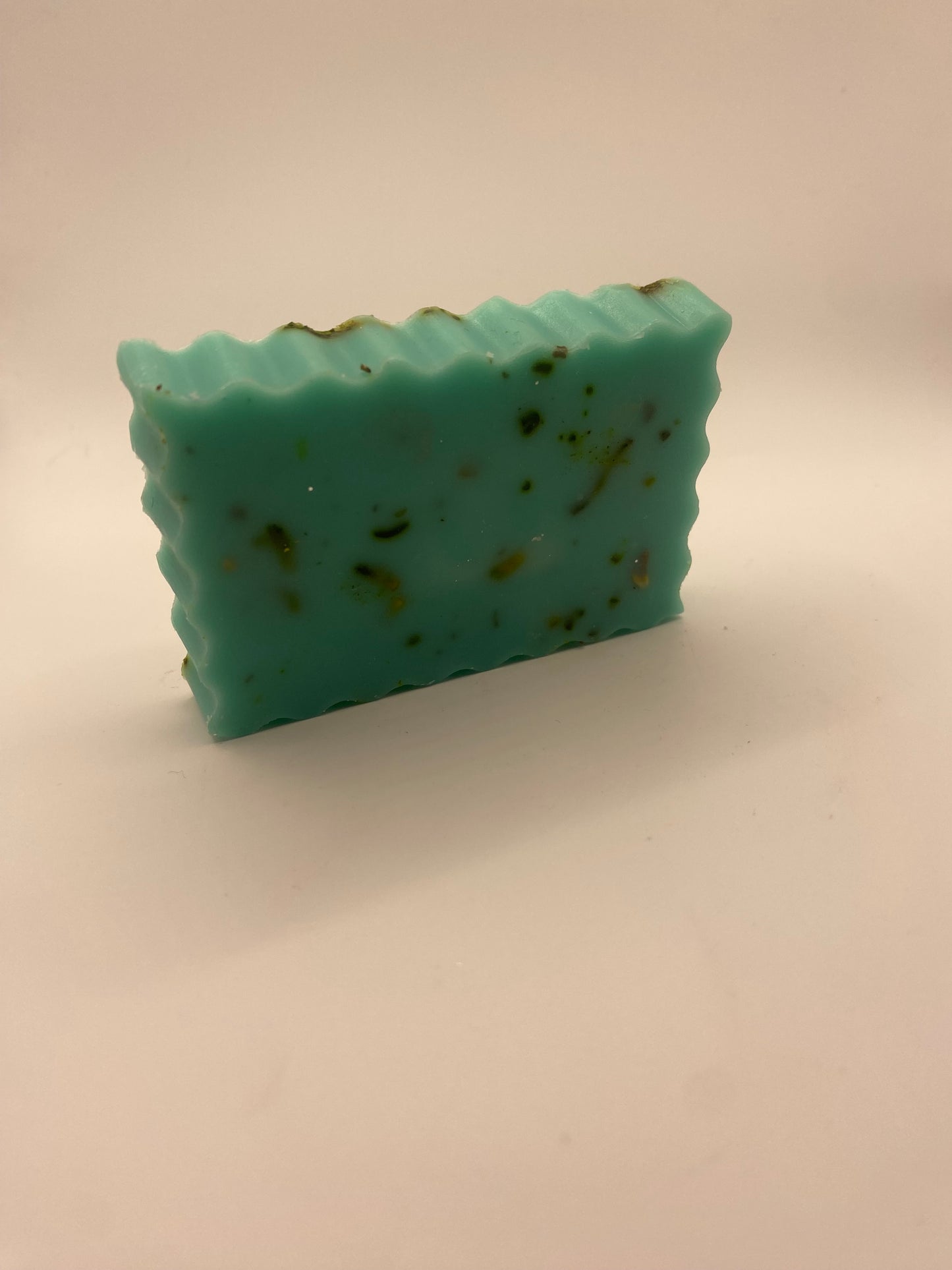 Floral shea butter soap with dried flowers