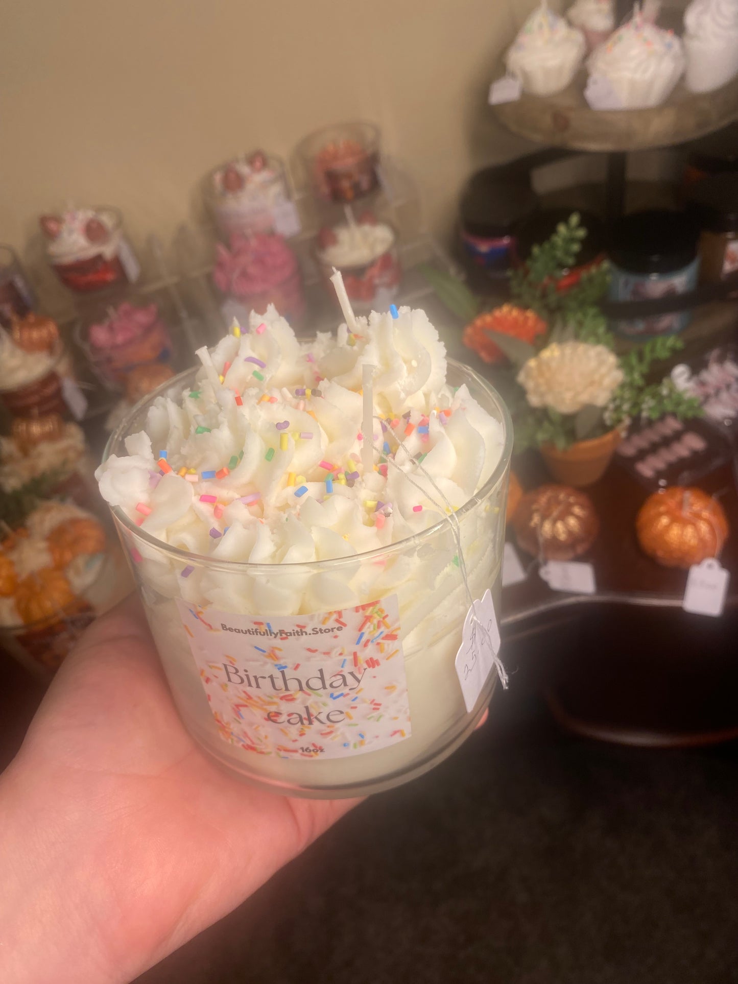 Birthday Cake Candle – 16 oz