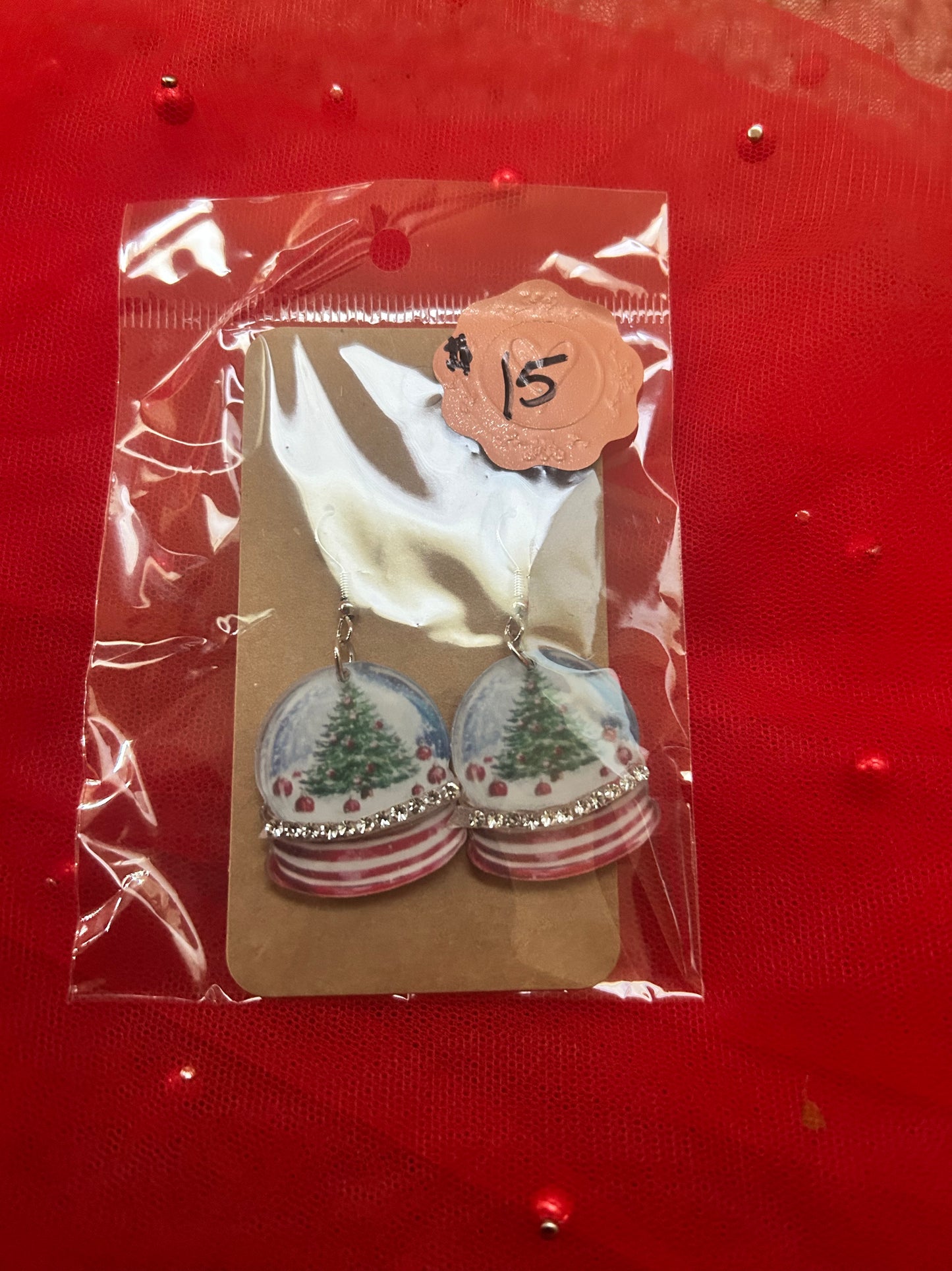 Snowglobe Earrings