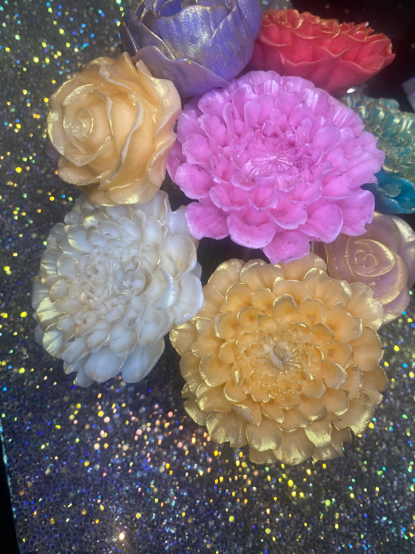 Handcrafted Flower Soaps – Bloom Collection