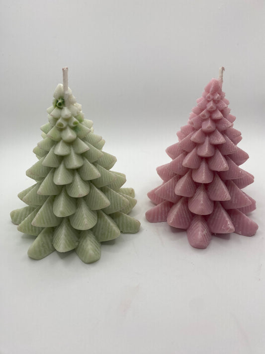 Scented Christmas tree candles