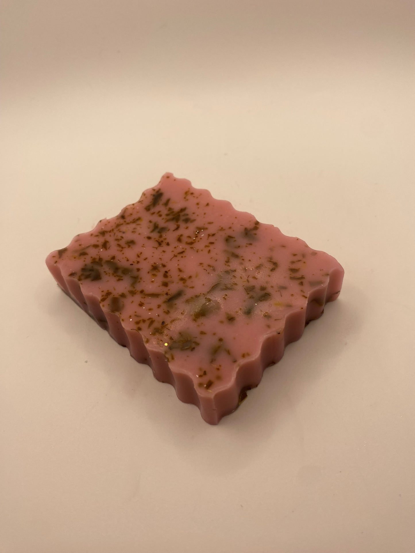 Floral shea butter soap