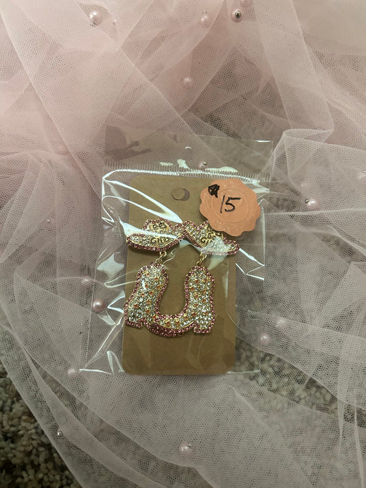 Cowgirl earrings
