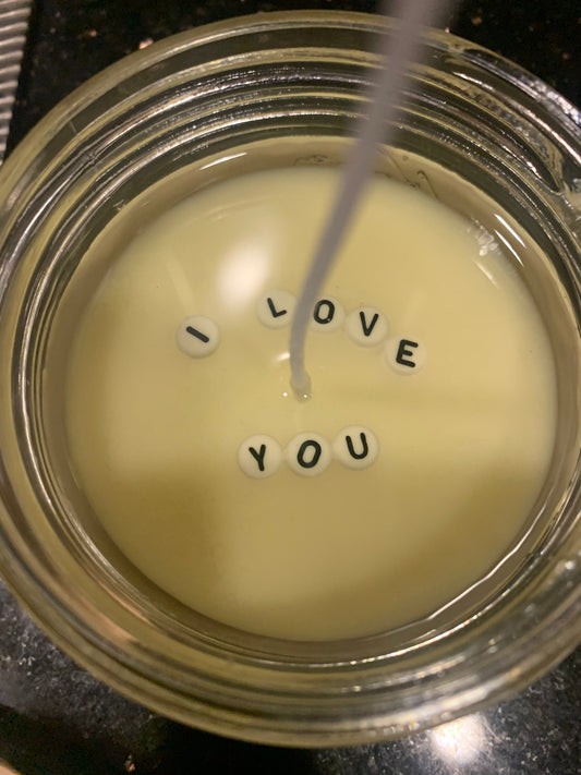 Soy Wax Fortune Candle – Hidden Message Candle, Aromatherapy Gift, Self-Care Gift Idea